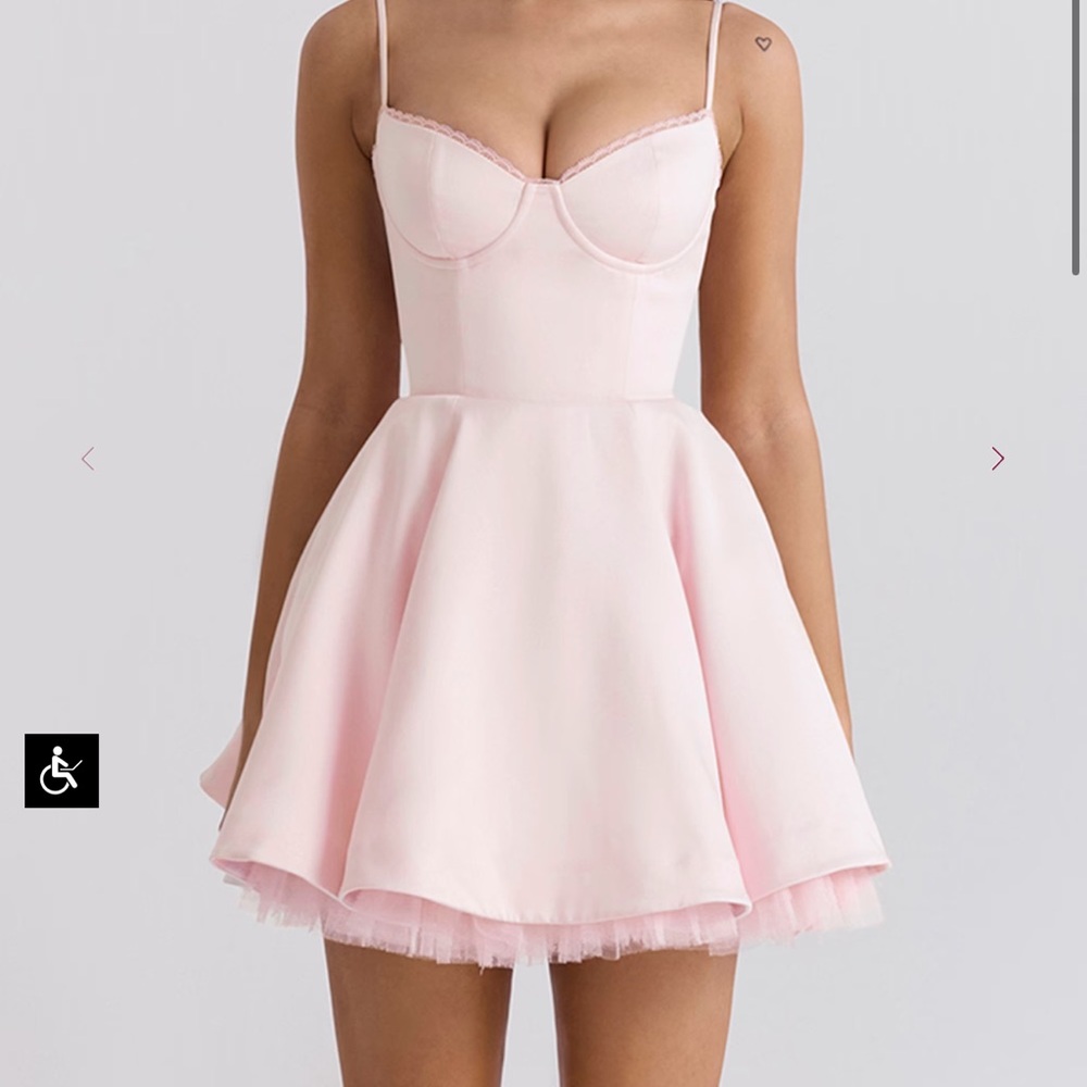 Ballerina pink tulle dress